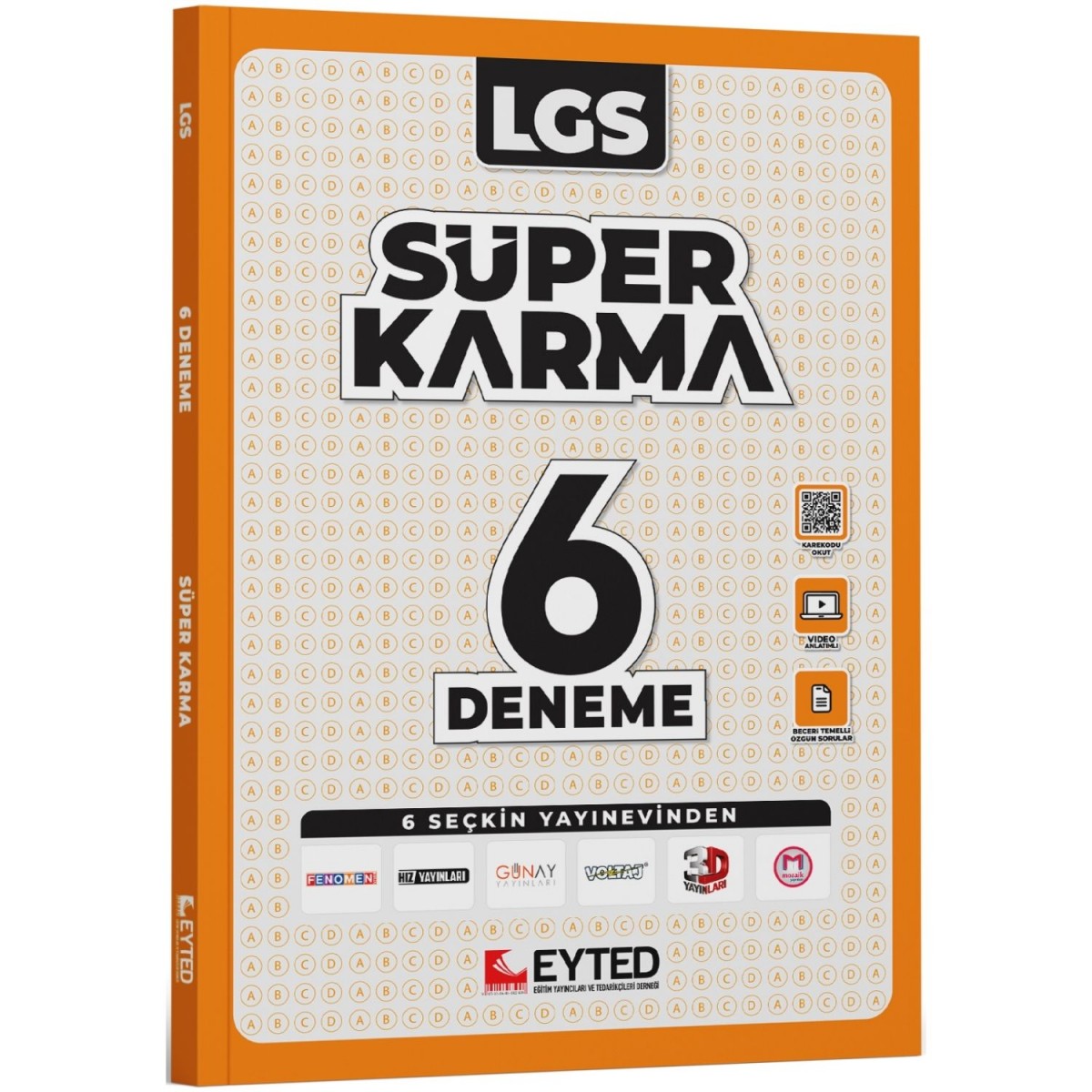 Eyted Yayınları LGS 8. Sınıf  Süper Karma 6 Deneme