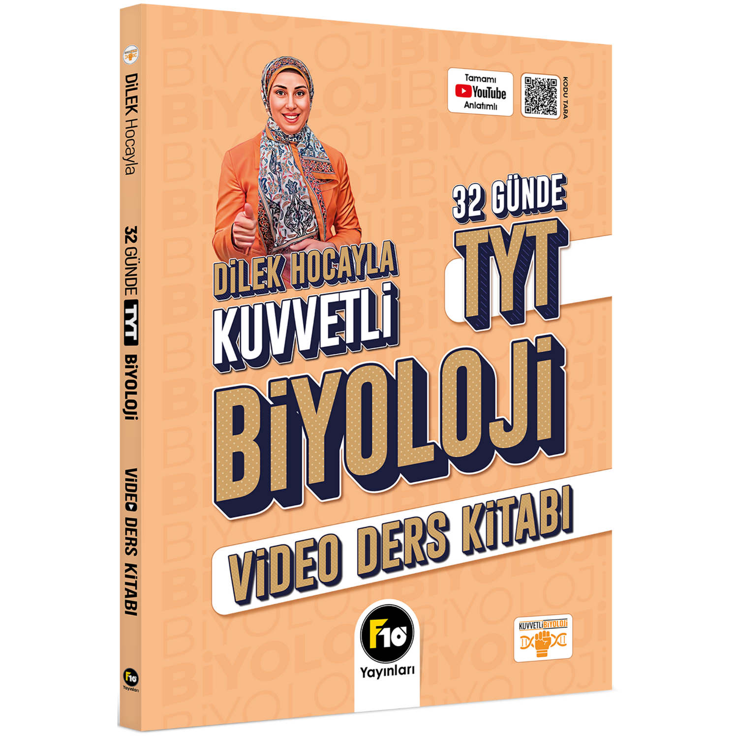 F10 Yayınları Dilek Hocayla 32 Günde TYT Biyoloji Video Ders Kitabı