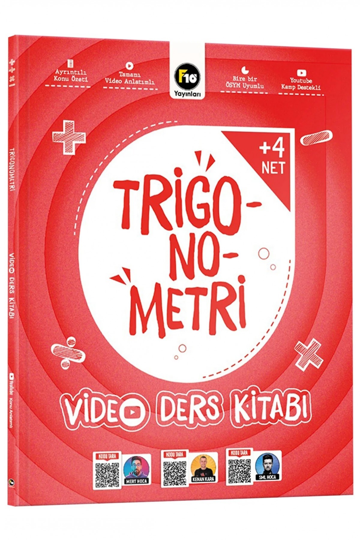 F10 Yayınları Trigonometri Video Ders Kitabı