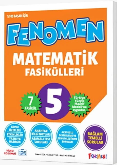 Fenomen Okul Yayınları 5. Sınıf  Matematik Fasikül Seti