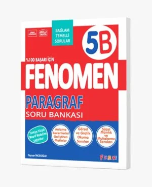 Fenomen Okul Yayınları 5. Sınıf Paragraf B Soru Bankası