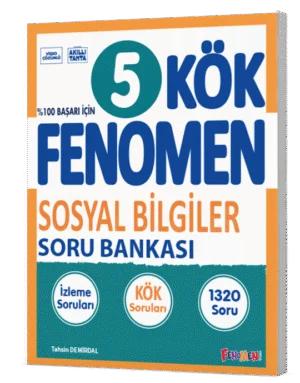 Fenomen Okul Yayınları 5. Sınıf Sosyal Bilgiler Kök Soru Bankası