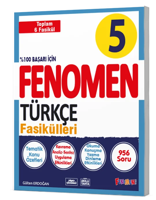 Fenomen Okul Yayınları 5. Sınıf Türkçe Fasikülleri Seti