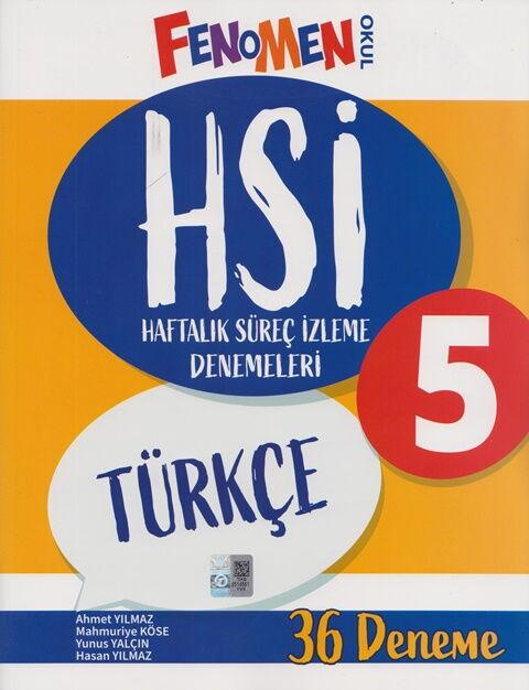 Fenomen Okul Yayınları 5. Sınıf Türkçe Haftalık Süreç İzleme Denemeleri