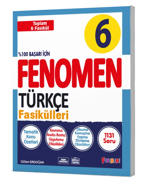 Fenomen Okul Yayınları 6. Sınıf Türkçe Fasikülleri