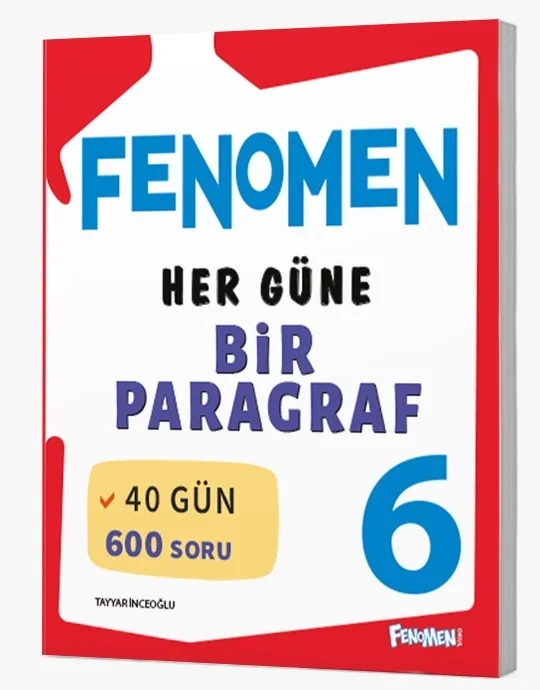 Fenomen Okul Yayınları 6. Sınıf Her Güne Bir Paragraf