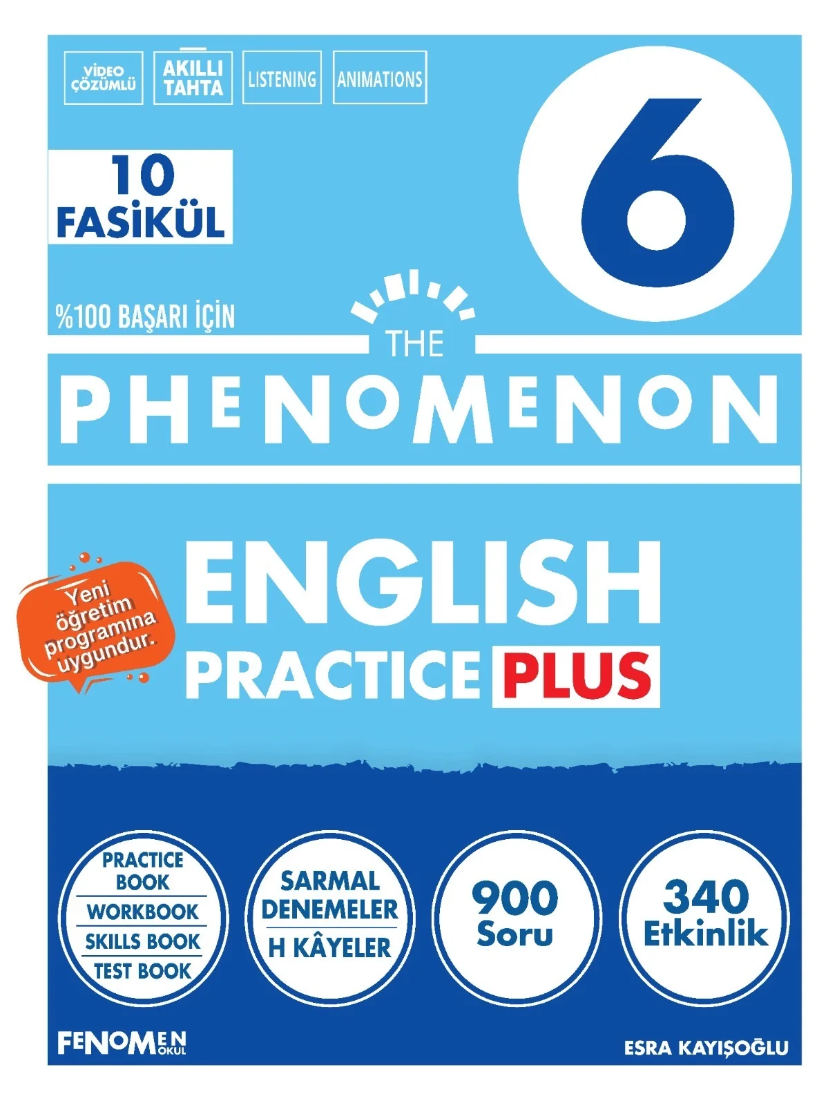 Fenomen Okul Yayınları 6. Sınıf PHENOMENON ENGLISH PRACTICE PLUS