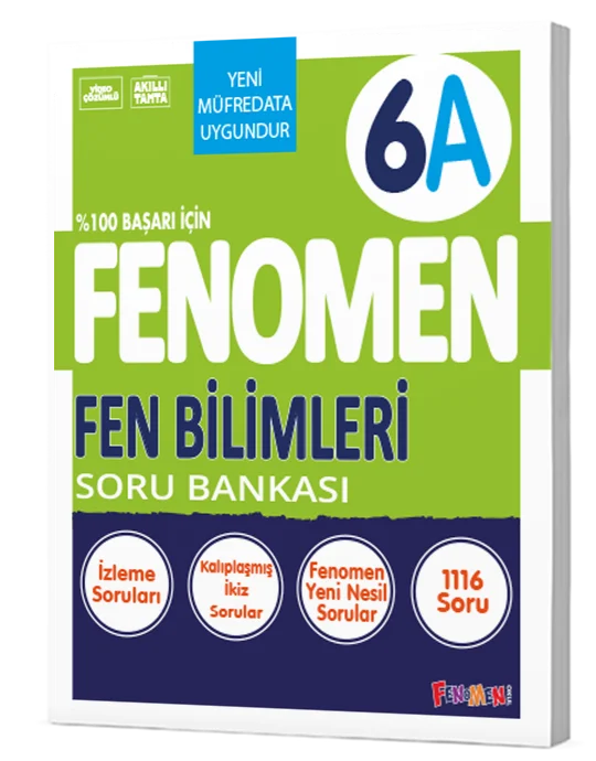 Fenomen Okul Yayınları 6. Sınıf Fen Bilimleri A Soru Bankası