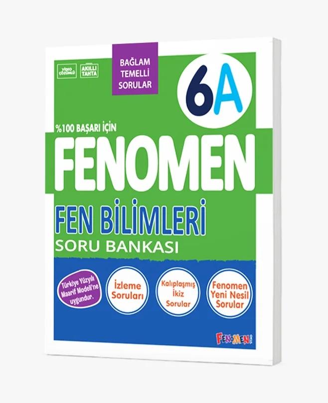 Fenomen Okul Yayınları 6. Sınıf Fen Bilimleri A Soru Bankası