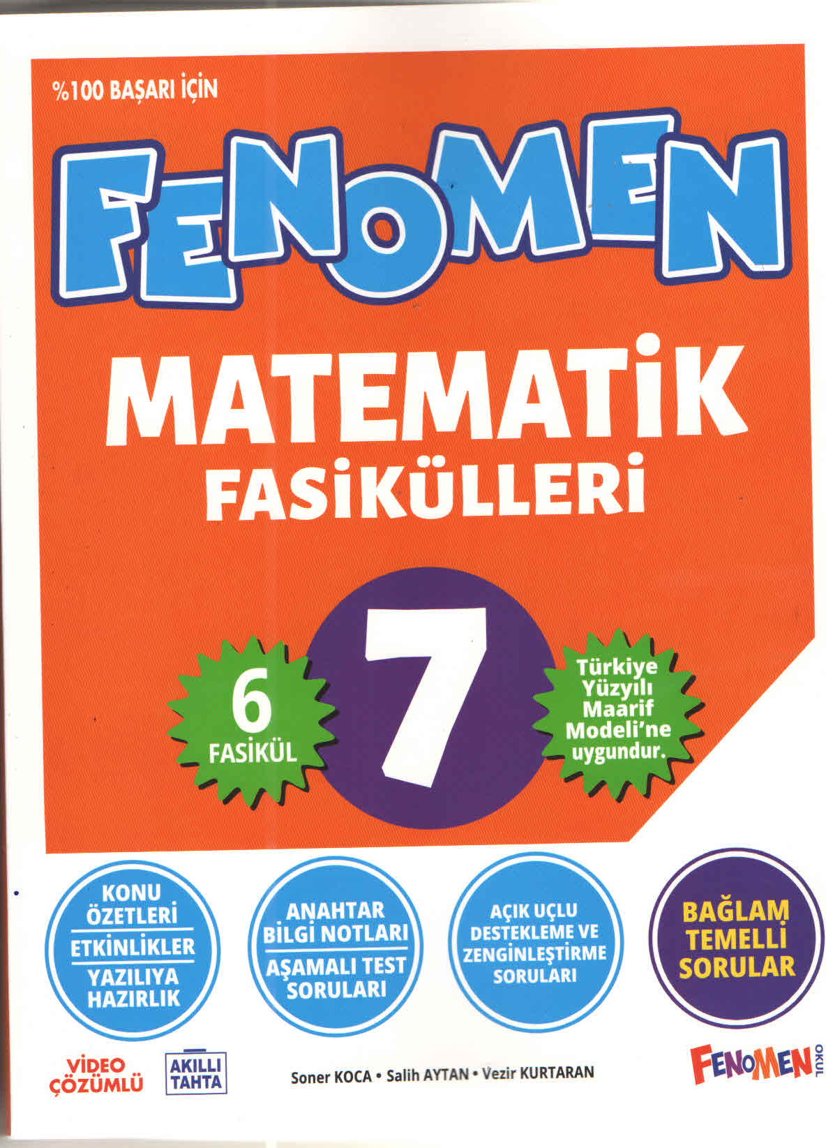 Fenomen Okul Yayınları 7. Sınıf Matematik Fasikülleri