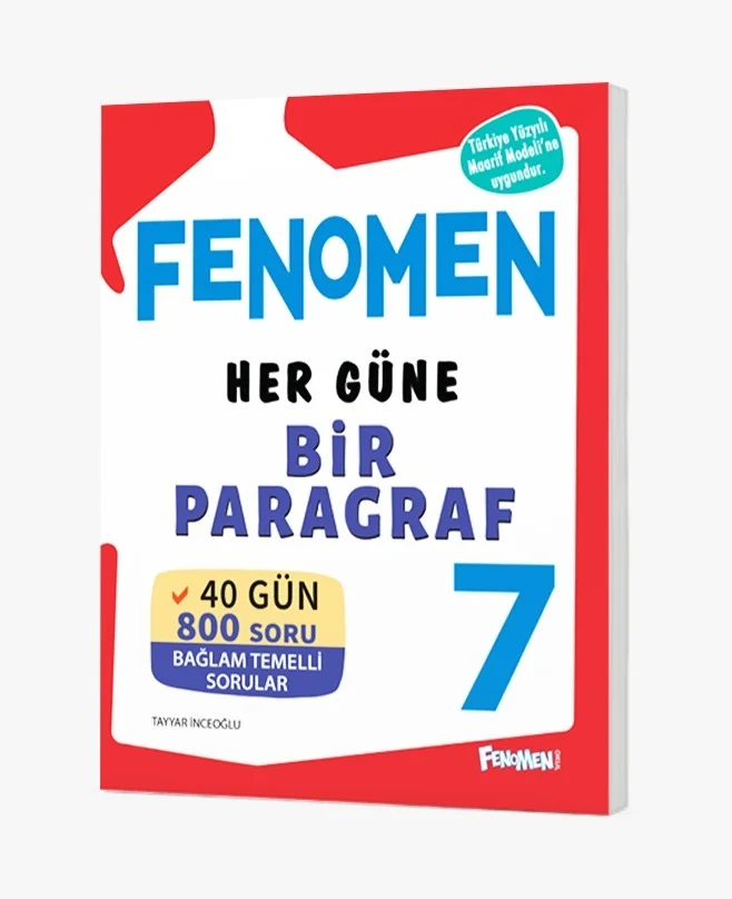 Fenomen Okul Yayınları 7. Sınıf Her Güne Bir Paragraf