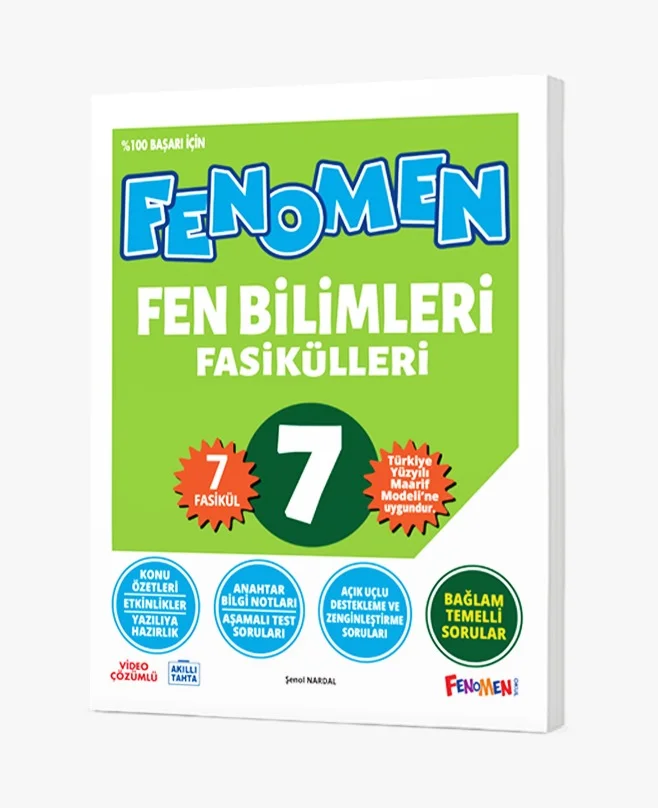 Fenomen Okul Yayınları 7. Sınıf Fen Bilimleri Fasikülleri