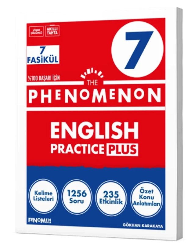 Fenomen Okul Yayınları 7. Sınıf PHENOMENON ENGLISH PRACTICE PLUS