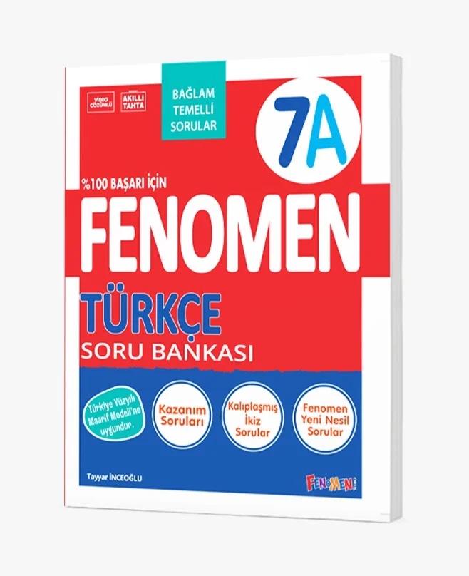 Fenomen Okul Yayınları 7. Sınıf Türkçe A Soru Bankası