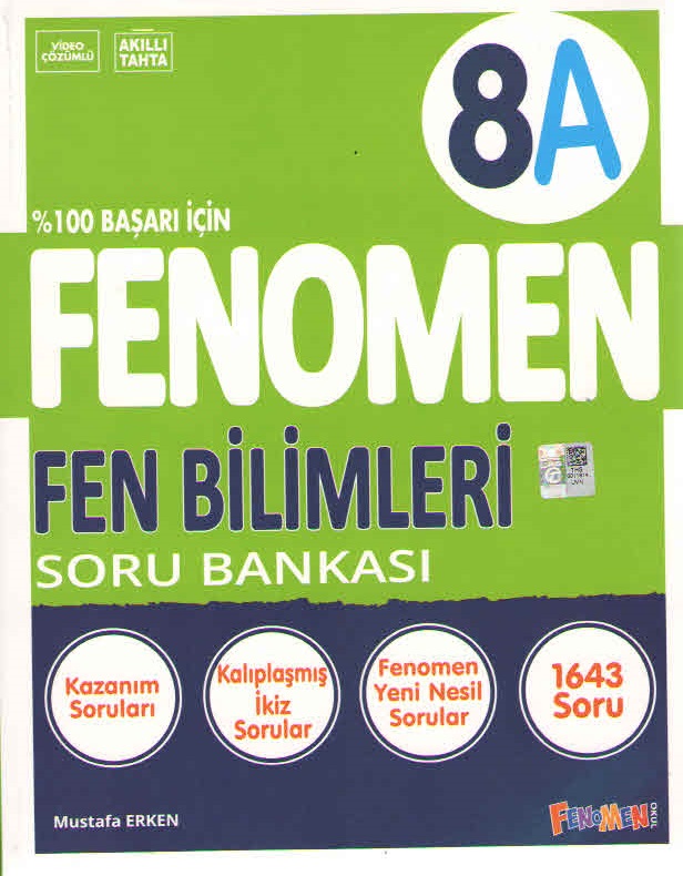 Fenomen Okul Yayınları Lgs 8. Sınıf Fen Bilimleri A Soru Bankası