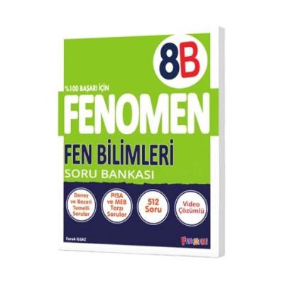 Fenomen Okul Yayınları LGS 8. Sınıf Fen Bilimleri B Soru Bankası