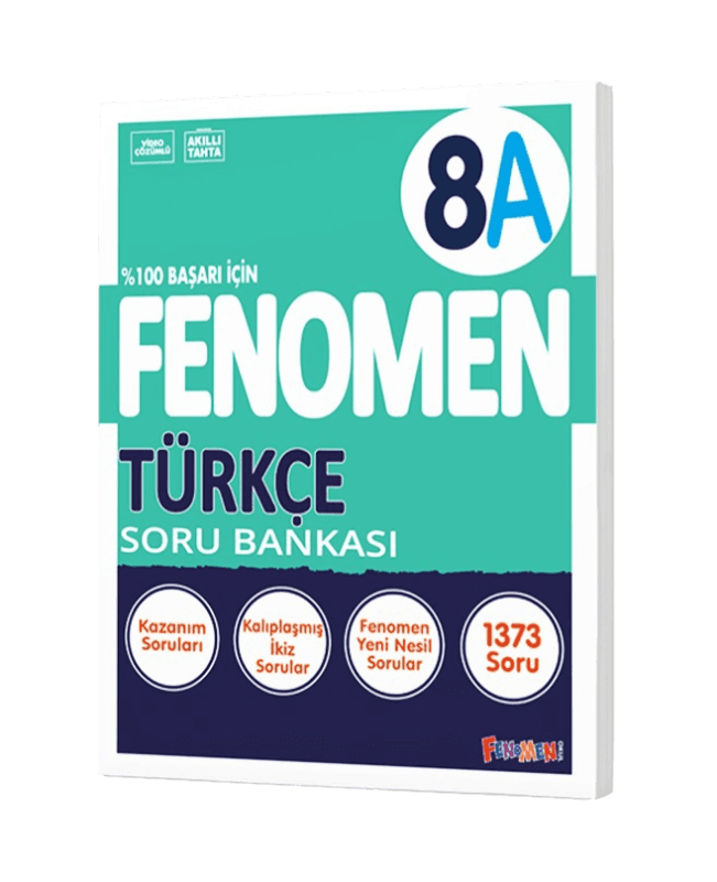 Fenomen Okul Yayınları Lgs 8. Sınıf Türkçe A Soru Bankası