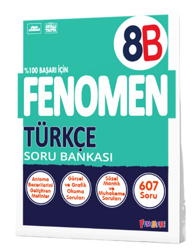 Fenomen Okul Yayınları Lgs 8. Sınıf Türkçe B Soru Bankası