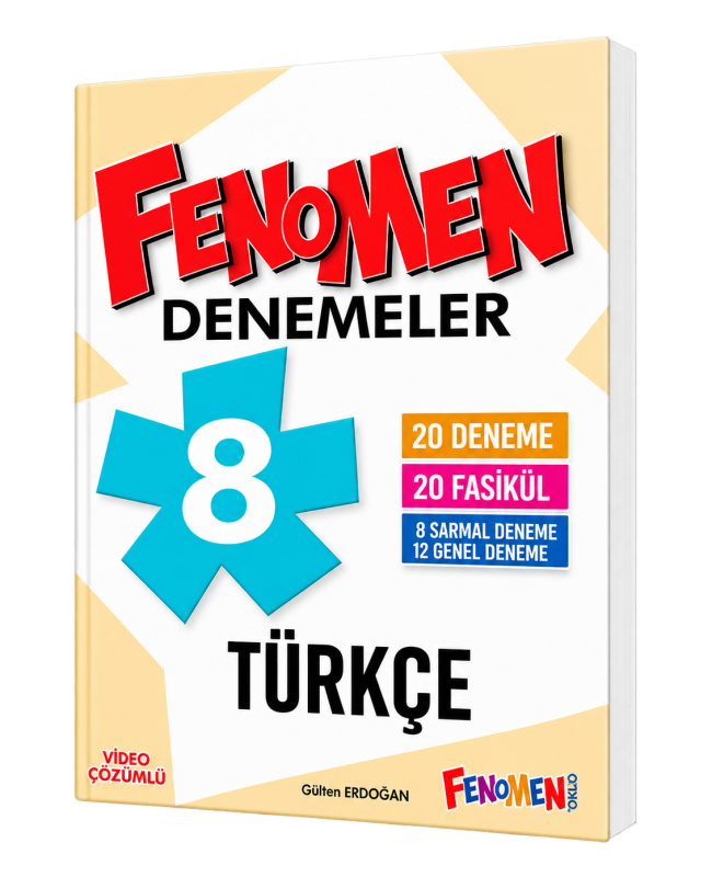 Fenomen Okul Yayınları LGS 8. Sınıf Türkçe Deneme
