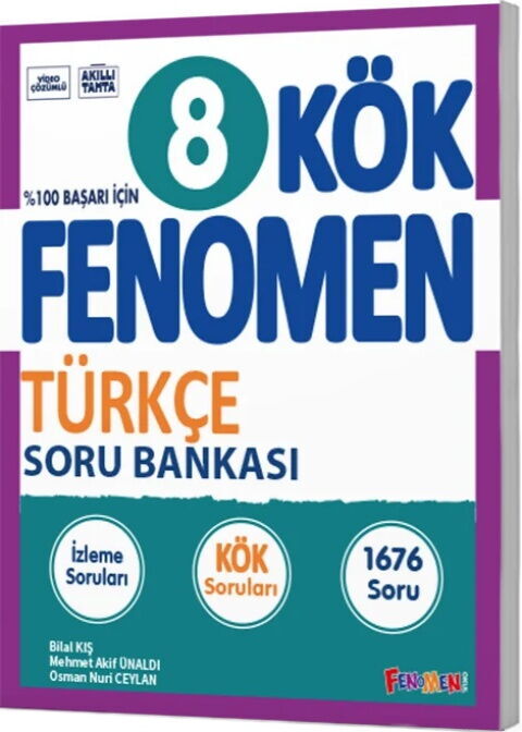 Fenomen Okul Yayınları LGS 8. Sınıf Türkçe KÖK Soru Bankası