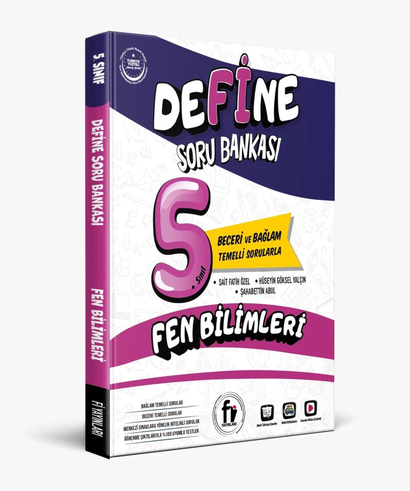 Fi Yayınları 5. Sınıf Define Fen Bilimleri Soru Bankası