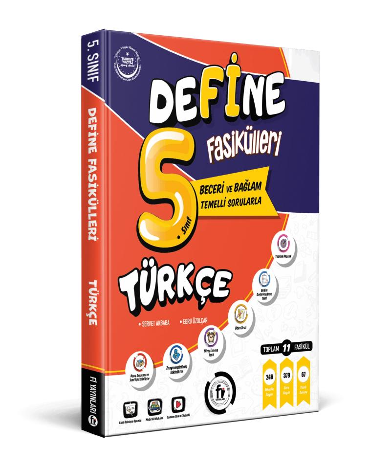 Fi Yayınları 5. Sınıf Define Türkçe Fasikülleri