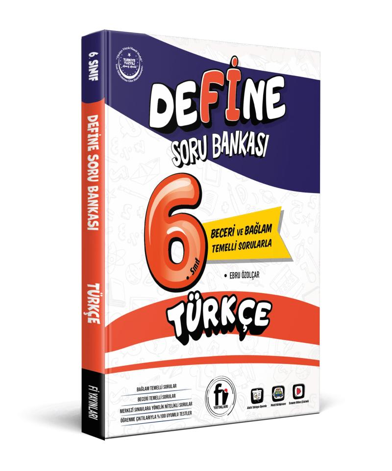 Fi Yayınları 6. Sınıf Define Türkçe Soru Bankası
