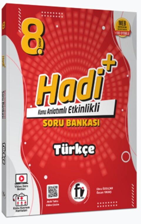 Fi Yayınları LGS 8. Sınıf Hadi+ Türkçe Konu Anlatımlı ve Soru Bankası