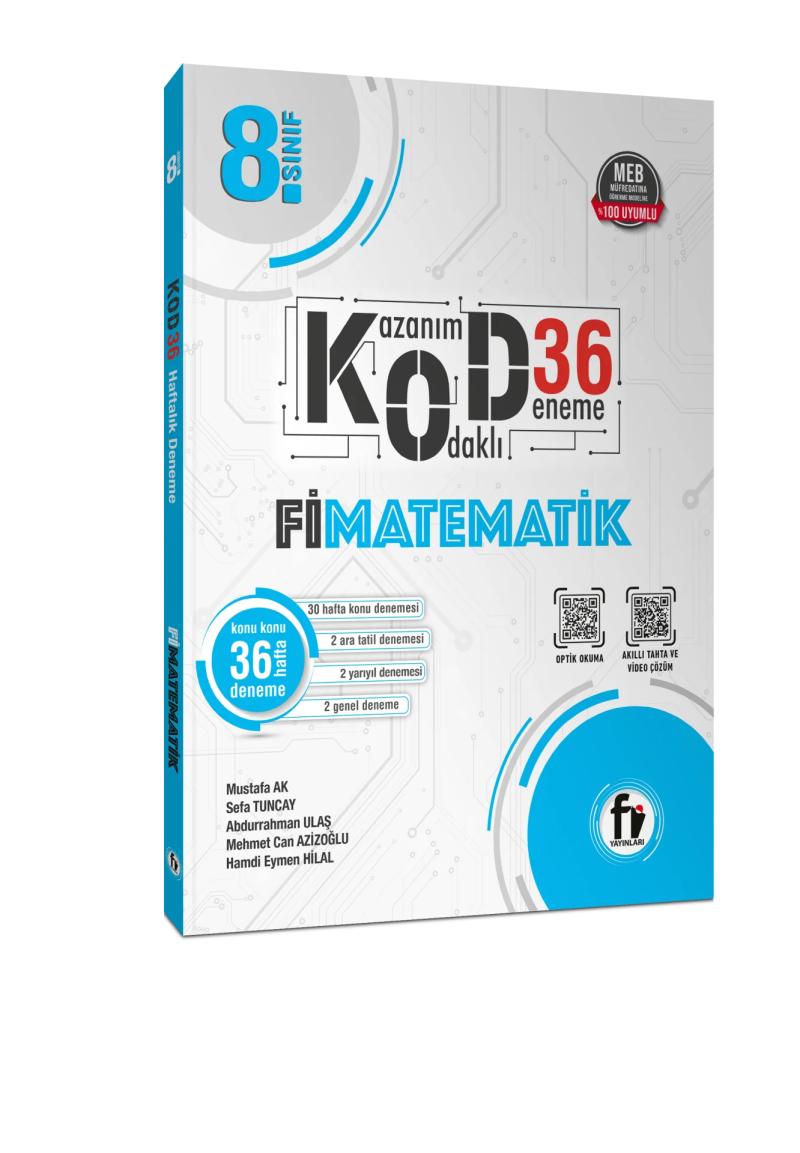 Fi Yayınları LGS 8. Sınıf Matematik Kod 36 Deneme