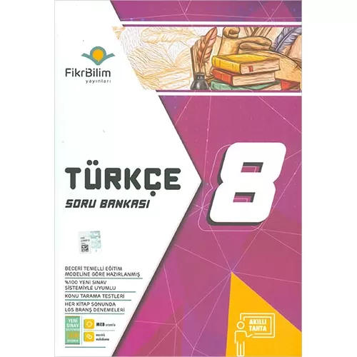 Fikribilim Yayınları Lgs 8.Sınıf Türkçe Soru Bankası Kampanya