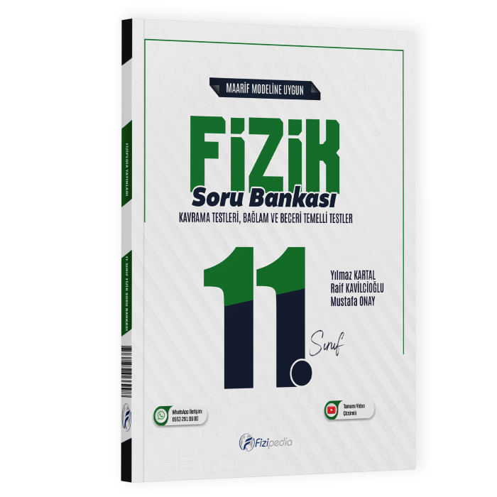 Fizipedia Yayınları 11. Sınıf Fizik Maarif Model Soru Bankası