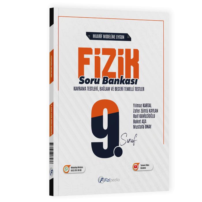 Fizipedia Yayınları 9. Sınıf Fizik Maarif Model Soru Bankası