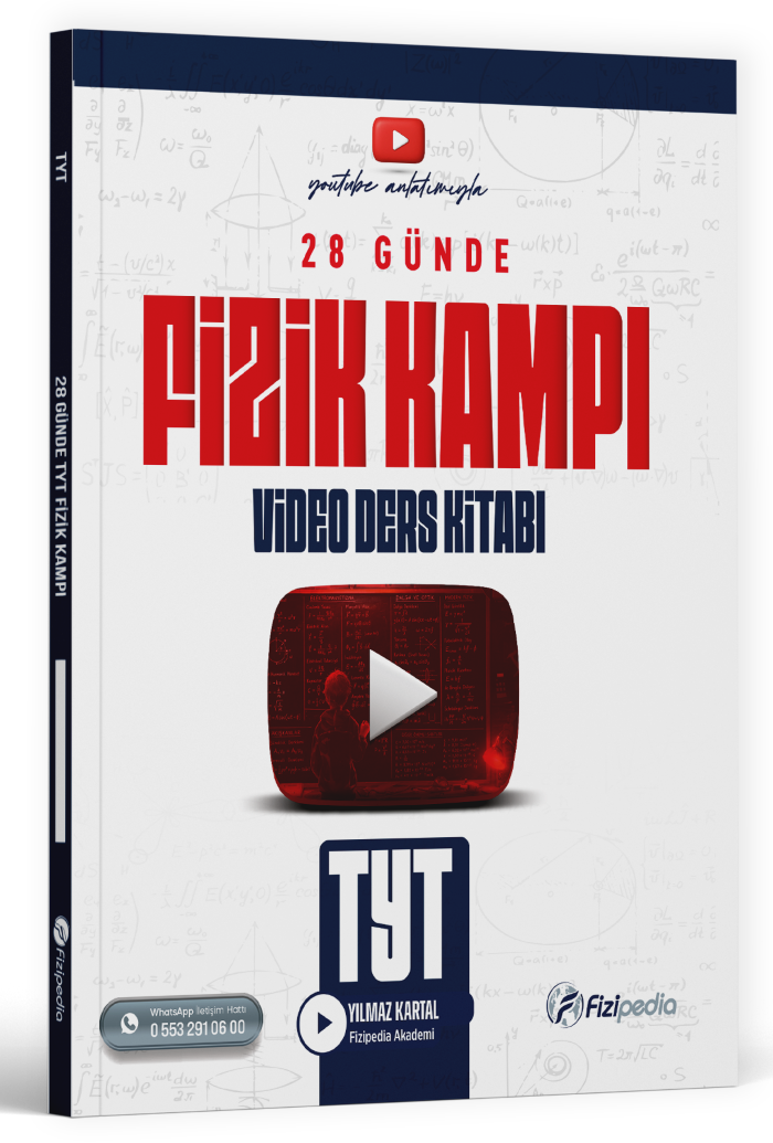 Fizipedia Yayınları TYT Fizik 28 Günde Video Ders Kitabı