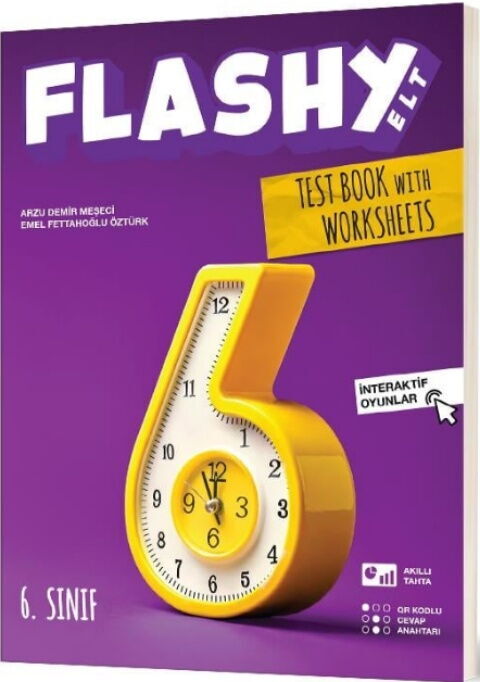 FLASHY 6.Sınıf TEST BOOK WITH WORKSHEETS