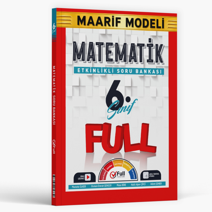 Full Matematik 6. Sınıf Matematik Maarif Model Soru Bankası