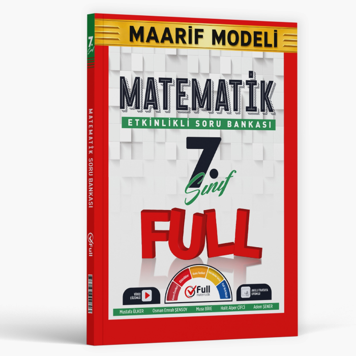 Full Matematik 7. Sınıf Matematik Maarif Model Soru Bankası