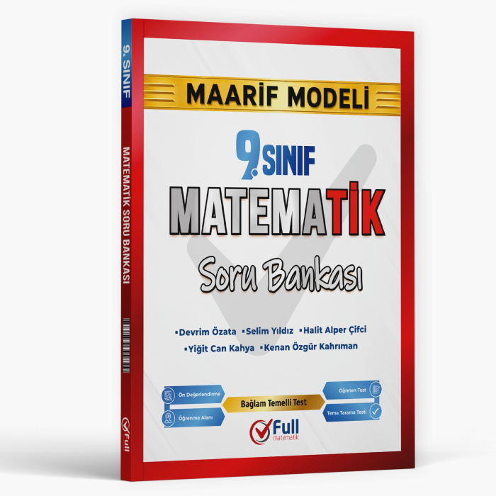 Full Matematik 9. Sınıf Matematik Maarif Soru Bankası