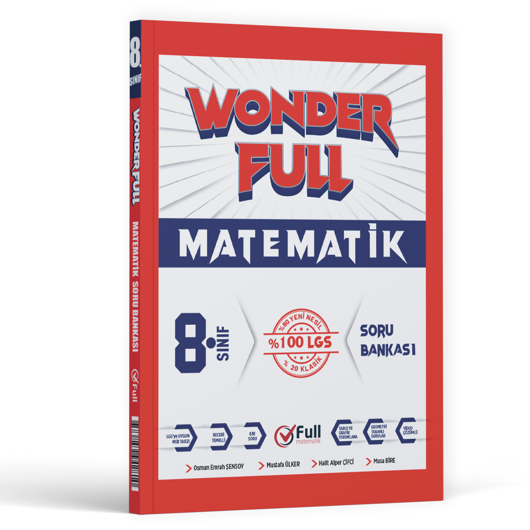 Full Matematik LGS 8. Sınıf WonderFull Matematik Soru Bankası