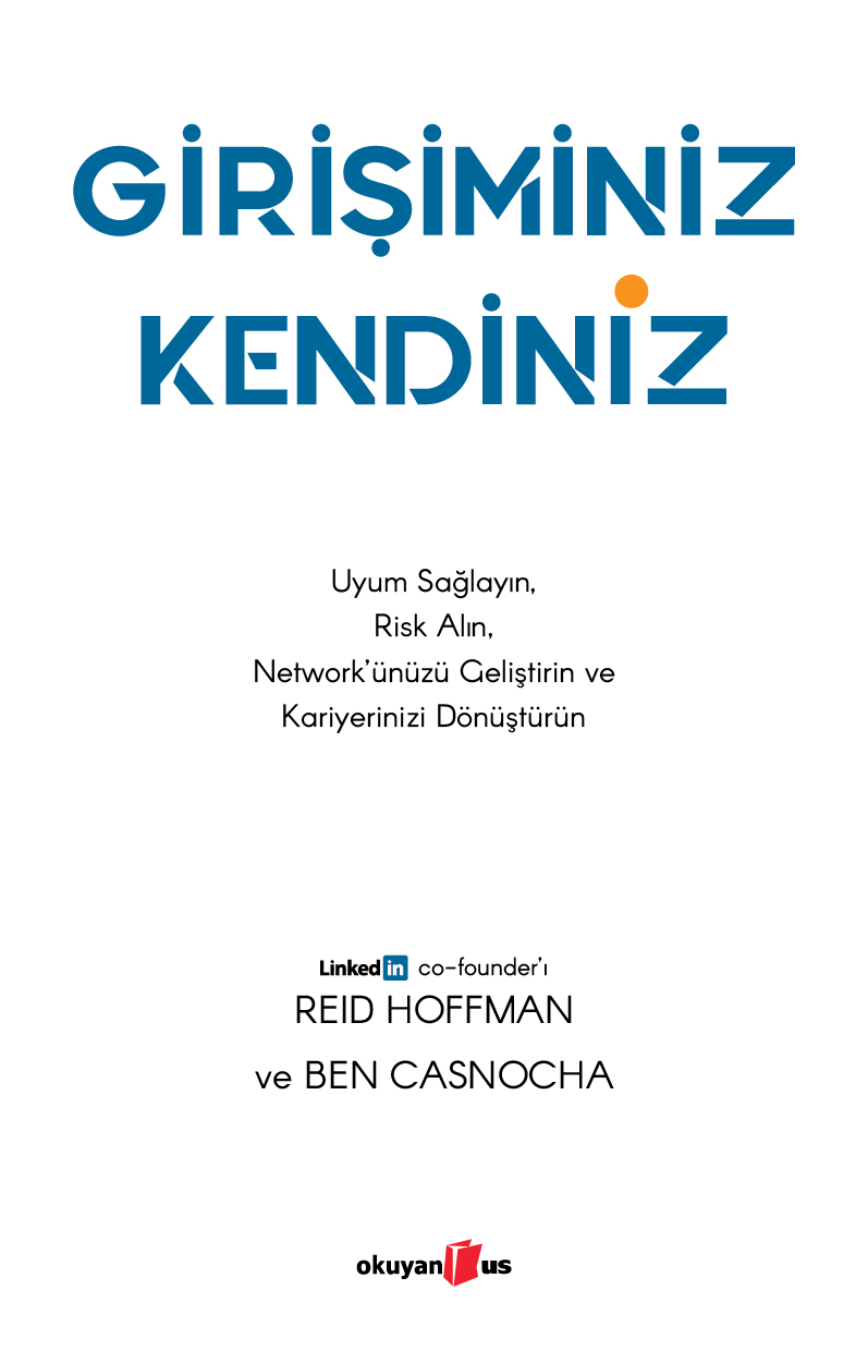 Girişiminiz Kendiniz