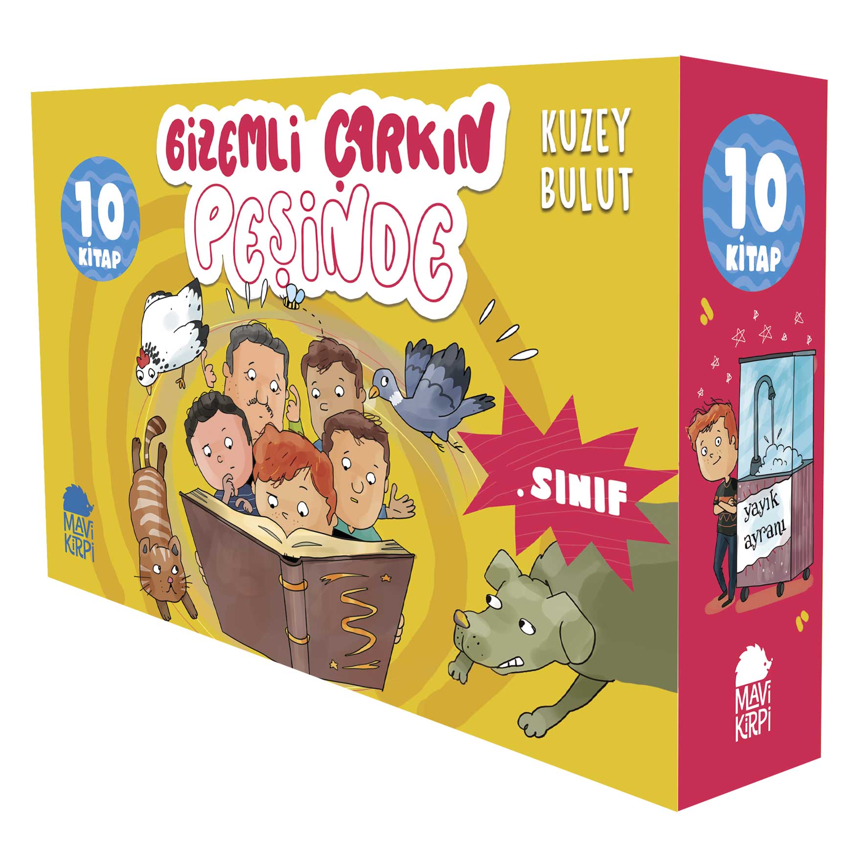 Gizemli Çarkın Peşinde 3. Sınıf Seti - (10 Kitap)