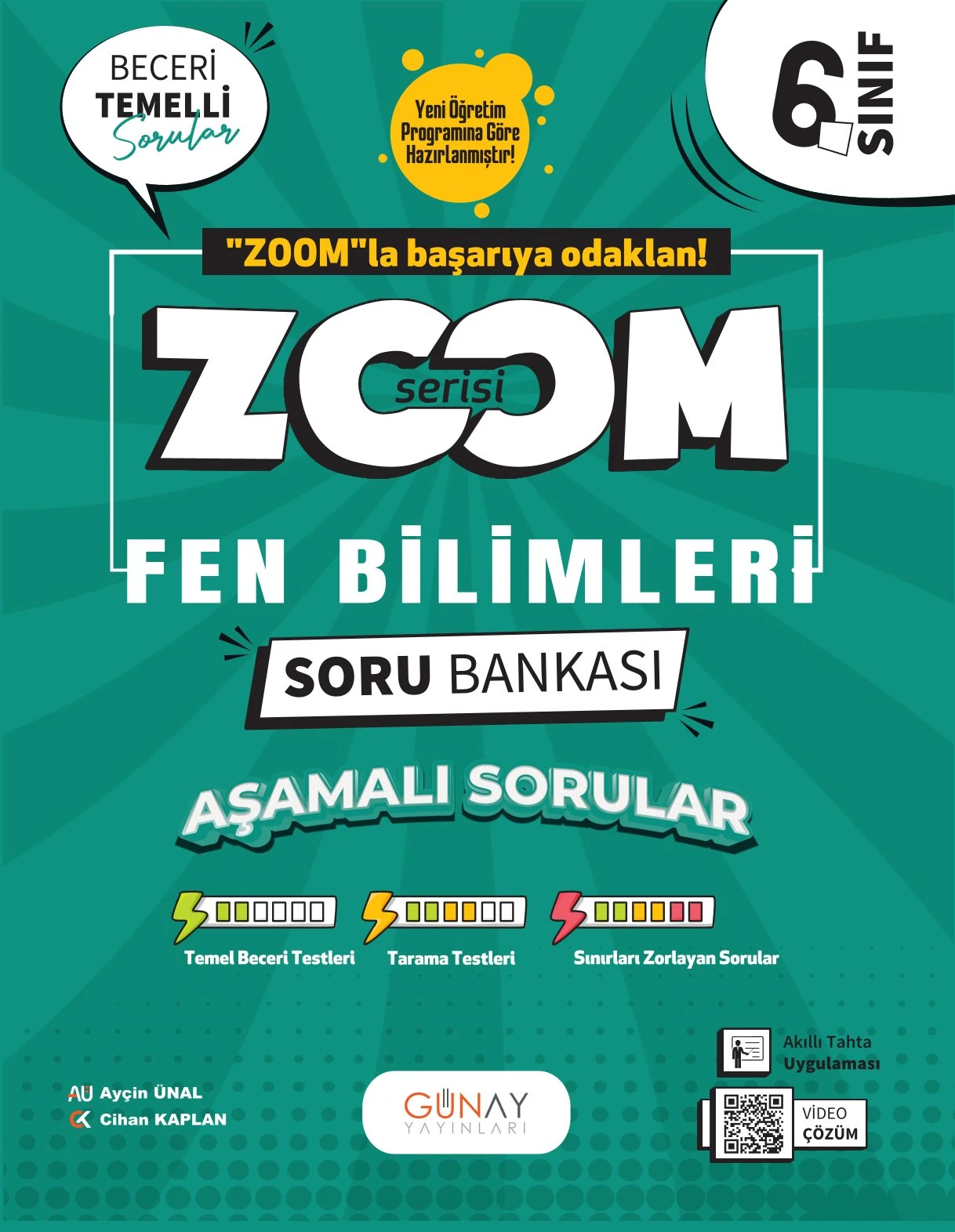 Günay Yayınları 6. Sınıf ZOOM Serisi Fen Bilimleri Soru Bankası