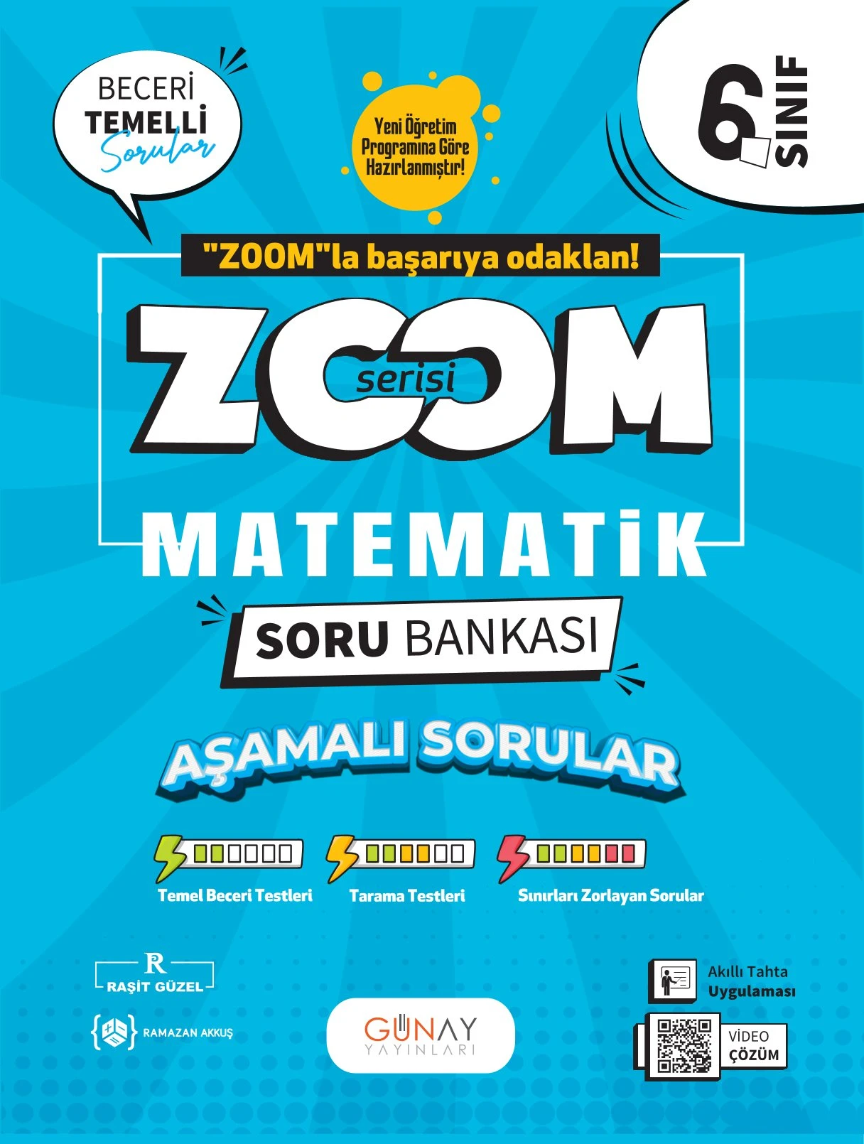 Günay Yayınları 6. Sınıf ZOOM Serisi Matematik Soru Bankası