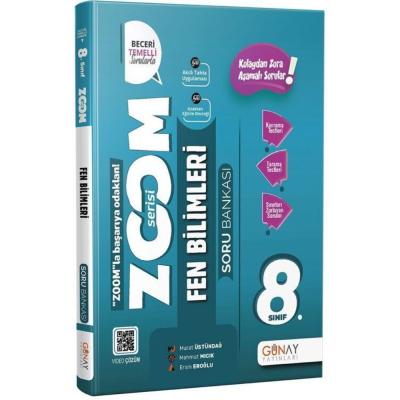 Günay Yayınları LGS 8. Sınıf Fen Bilimleri Zoom Soru Bankası