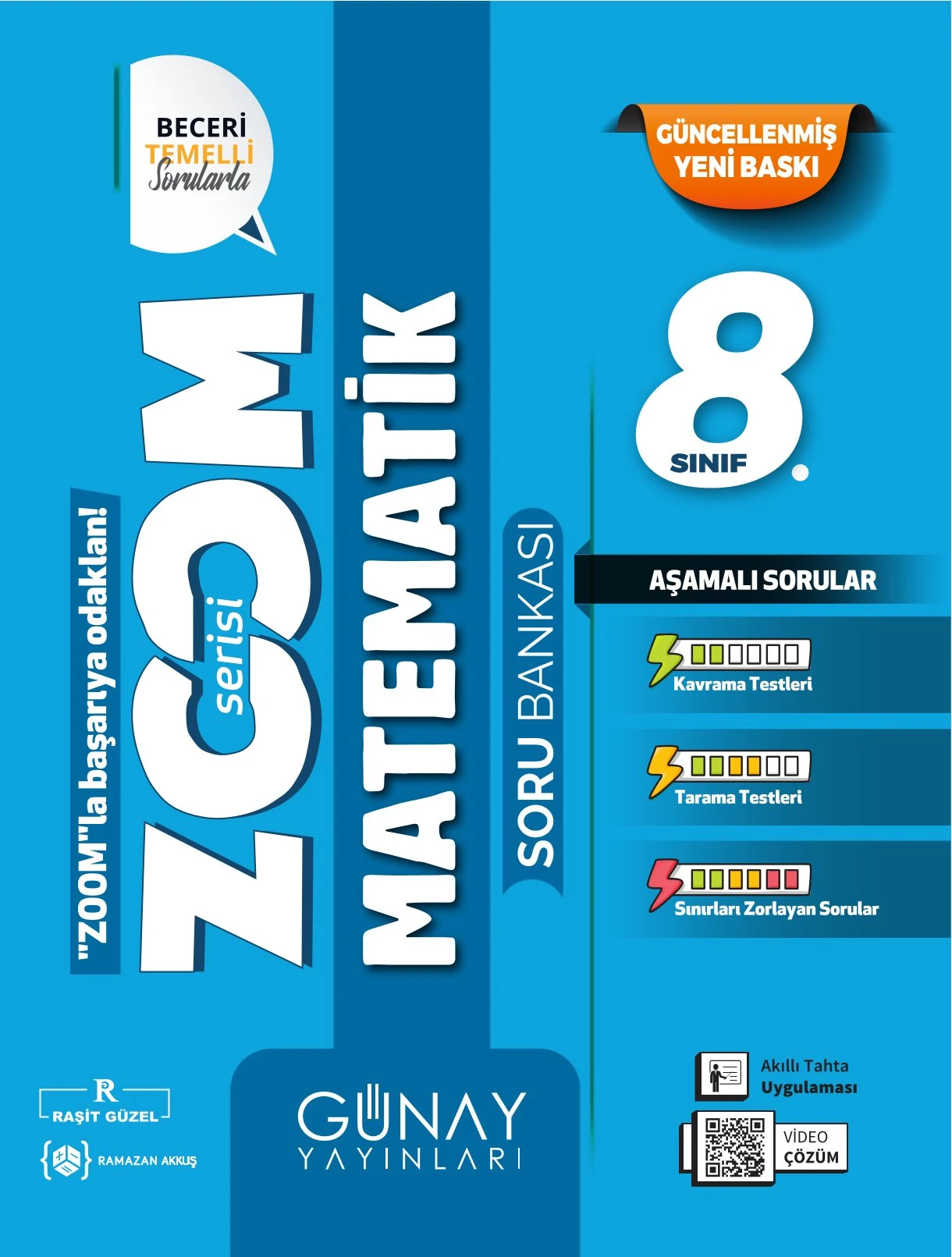 Günay Yayınları LGS 8.Sınıf ZOOM Serisi Matematik Soru Bankası