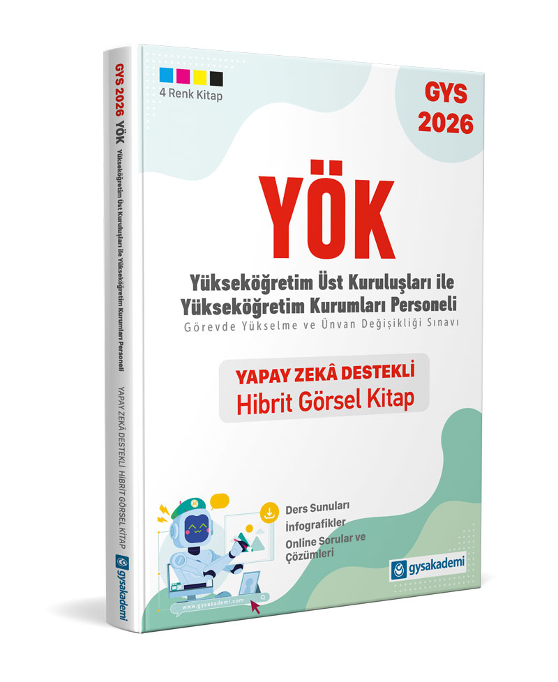GYS Akademi 2026 GYS YÖK Yapay Zeka Destekli Hibrit Görsel Kitap