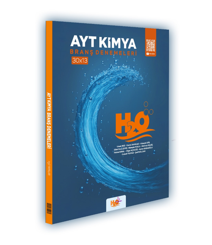 H2O Yayınları AYT Kimya 30 Branş Denemeleri