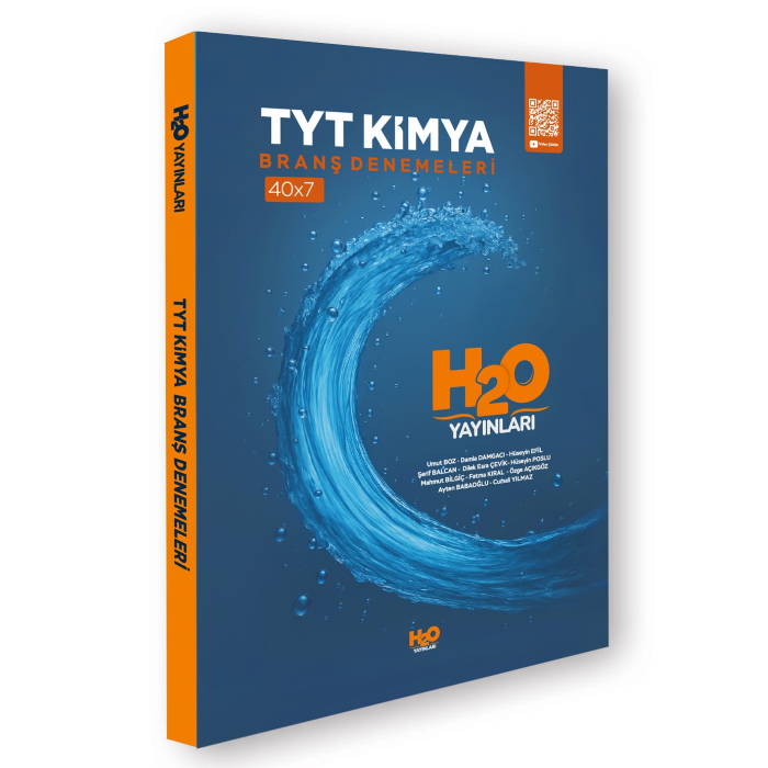 H2O Yayınları TYT Kimya 40 x 7 Branş Denemeleri