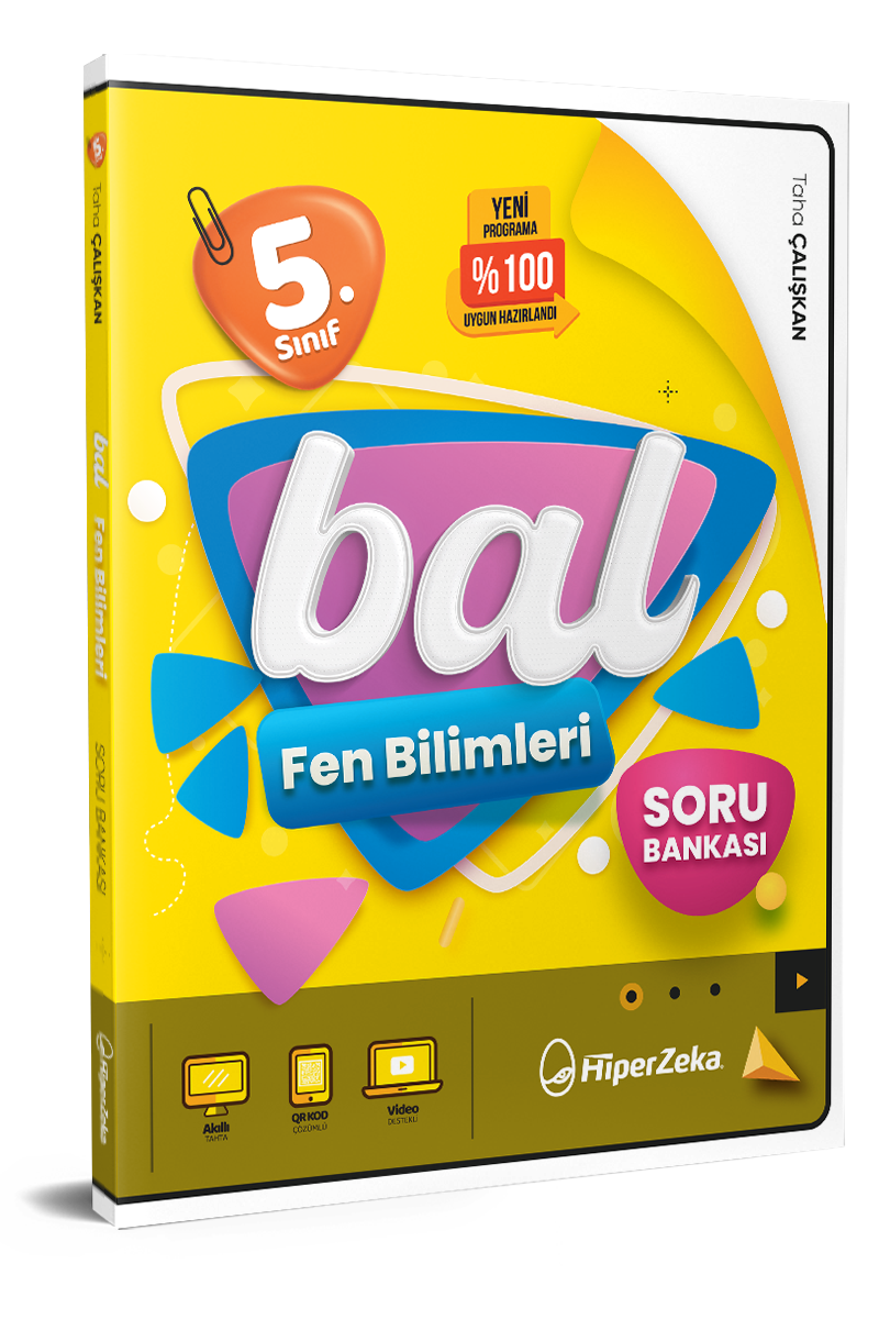 Hiper Zeka 5. Sınıf  BAL Fen Bilimleri Soru Bankası