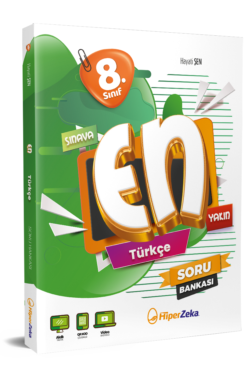Hiper Zeka LGS 8. Sınıf EN Türkçe Soru Bankası