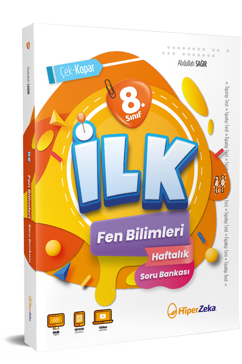 Hiper Zeka LGS 8. Sınıf İLK Fen Bilimleri Haftalık Soru Bankası